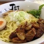 ラーメン人生JET600 - 炙り豚そば＋ごはんセット