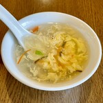 萬盛園 - ランチ スープ