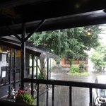 小樽 - 土砂降りの雨