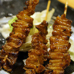 Sousaku Yakitori Daien - オススメの鶏皮のタレ