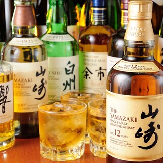 種類豊富なウイスキー！！