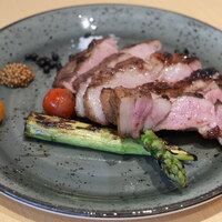 豚肩ロースの炭火焼 はちみつと生粒胡椒