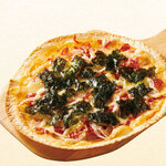 村さ来 - 干しえびと韓国のりの明太マヨピザ