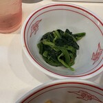 蒙古タンメン中本 - ほうれん草