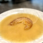 イチリン ハナレ - ❻焼きフカヒレと上海蟹の白湯スープ