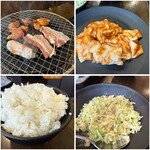 七輪焼肉 安安 - ♪気持ち白飯も