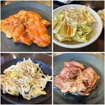 七輪焼肉 安安 - ♪野菜もしっかり