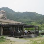 富士山の見えるカフェ - 富士山が見えるテラス席