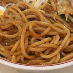 蒙古タンメン中本 - 特製太麵アップ