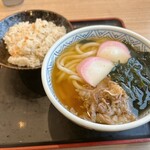 どんどん - うどん定食 750円