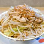 松屋 - ニンニク野菜マシ大盛牛めし