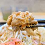 松屋 - 背脂ニンニクチャーシュー