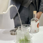 ウシマル - 食後のハーブティー。