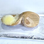 ウシマル - お口直し。ホエイと柑橘のシャーベットでサッパリ✩.*˚