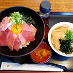 得得 - 料理写真:まぐろネギトロ丼セット
