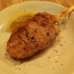 ヤキトリ まだらや - つくねは塩レモンペッパー
