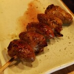 ヤキトリ まだらや - 絶品のはつ