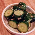 ヤキトリ まだらや - きゅうり漬け