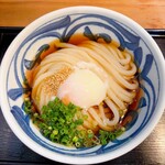 麦笑 - 温玉うどん　並冷
