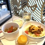 ヒルトン横浜 - メキシカンライスとキーマカレー