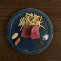 国産牛ランプのステーキ