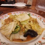 餃子の王将 - 野菜炒め(2025年4月8日)