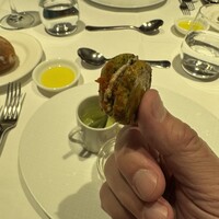アンフュージョン - 旬の鮮魚のマリネと有機野菜の自家製ピクルス、ニース風サブレ