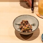 寿司つばさ - 蛍烏賊と?の手こね寿司