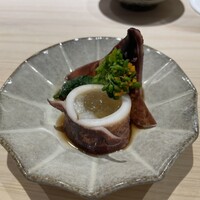 鮨 西崎 - 子持ちヤリイカ