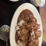 肉食堂 最後にカツ。 - 