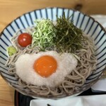 そば処 長嶺庵 - 見栄えはとても綺麗。十割手打ち蕎麦。