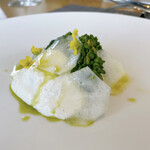 フィエルテ - ⚪︎赤海老／蕪／菜の花