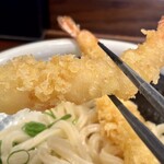 うどん工房かたつむり - 海老天