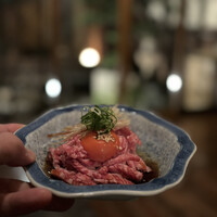 祇園 鹿六 - ミョウガが美味い上質ユッケ
