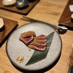 炭・牛・肴 テツ虎 - 鮪のヅケ