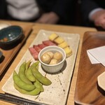 炭・牛・肴 テツ虎 - スモーク盛合せ