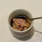 北島亭 - 2025.3.  餡子のアイスクリーム 桜風味