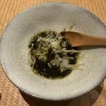 東山 吉寿 - 筍ご飯、ワカメ餡掛け