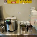 家系ラーメン大輝家 - ２０２５年４月８日現在の終日無料食べ放題ライス