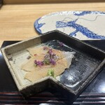 鮨旬美西川 - 真鯛 (愛知) 鯛の子と親子和え 