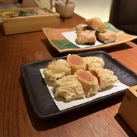 茶茶 このか - ○明太子の湯葉巻き揚げ 890円