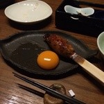 ひない小町 - 月見つくねは最高に美味しいので是非食べて～