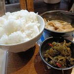 うまうまご飯と高菜