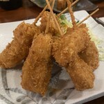 和風とんかつ とんき - 串盛り（豚、玉ねぎ）