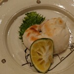 馳走菴 ひじり - フグの白子焼き