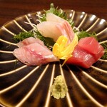 月  - 刺身盛合せ