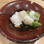 希凛 - 伝助穴子？そしてポン酢だったと次のイシダイもこれ使ってねと言われた記憶ｗ