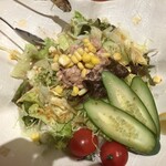 一心太助 - サラダもめちゃくちゃボリューム有り！