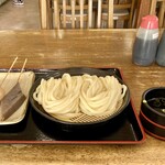 ぼっこ屋 - ざるうどんをわさびで頂きモす