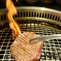 銀座焼肉 seigou - 厚切りタンの隠し包丁！